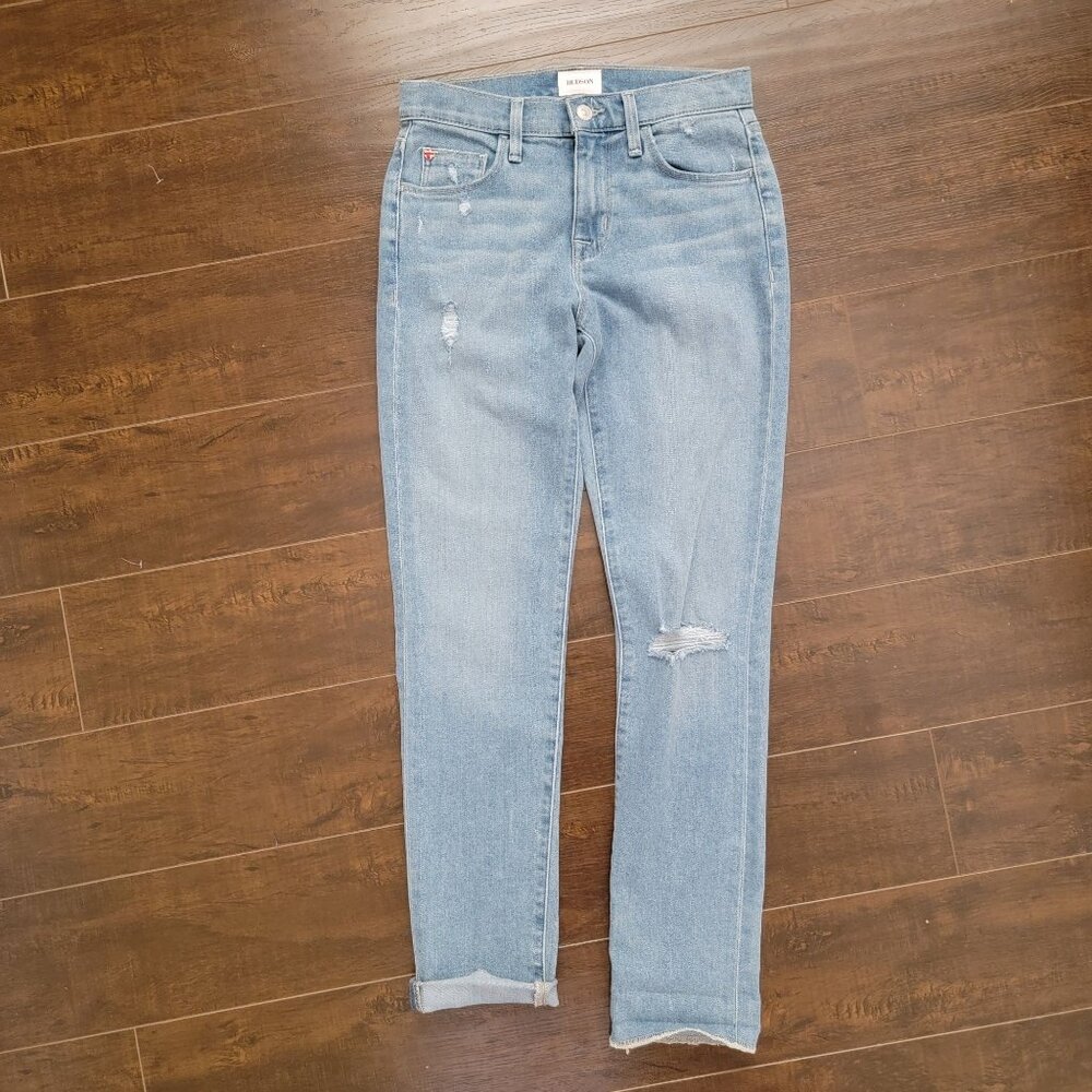 NEW Hudson Natalie Slim Jeans Womens 24 Comfort Casual Denim Retail $225 - Picture 2 of 8